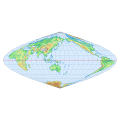 サンソン図法