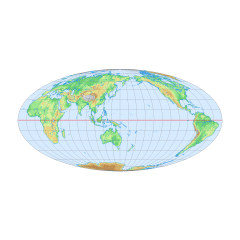 モルワイデ図法